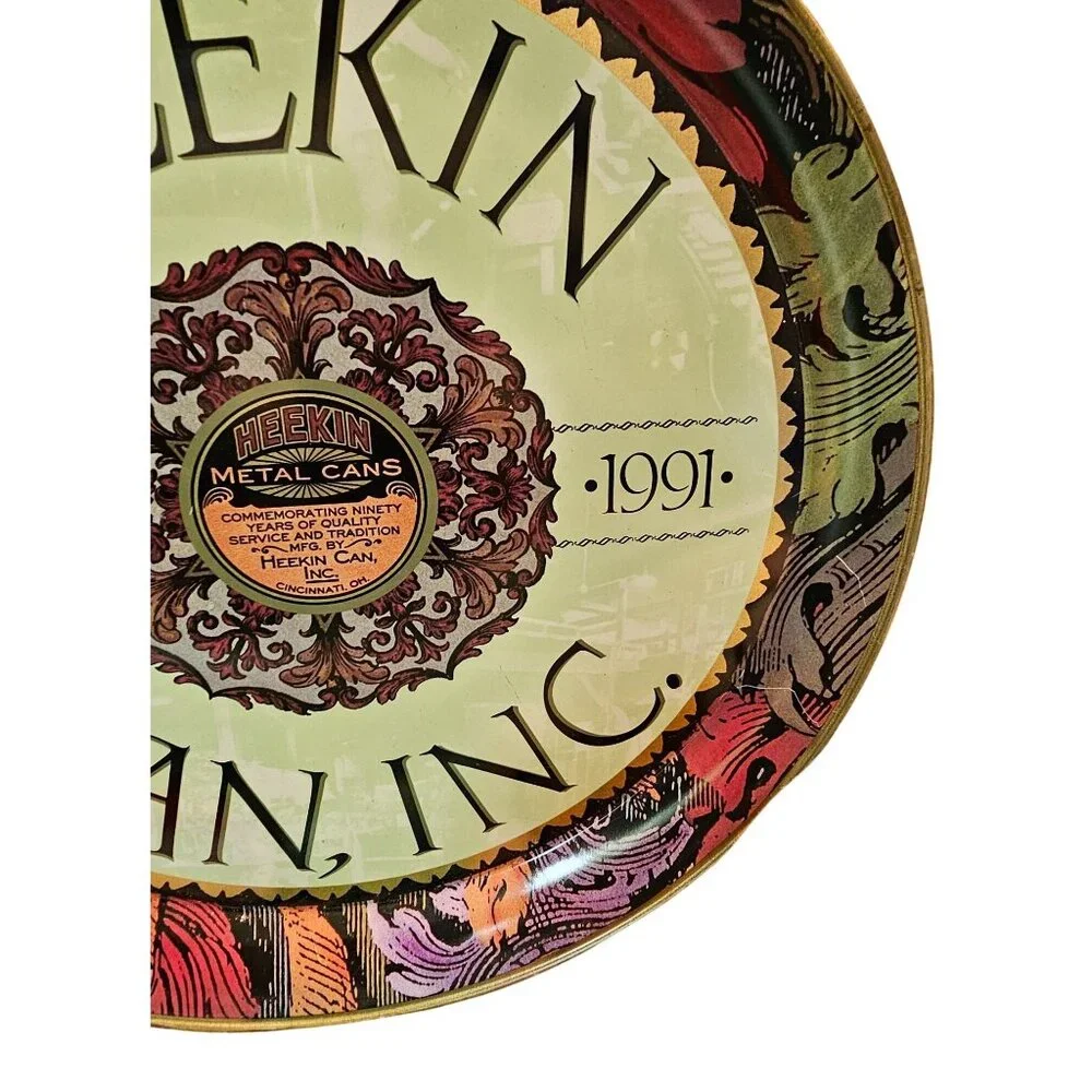 Heekin Can, Inc. Metal Tray Beer Serving Collectible 12